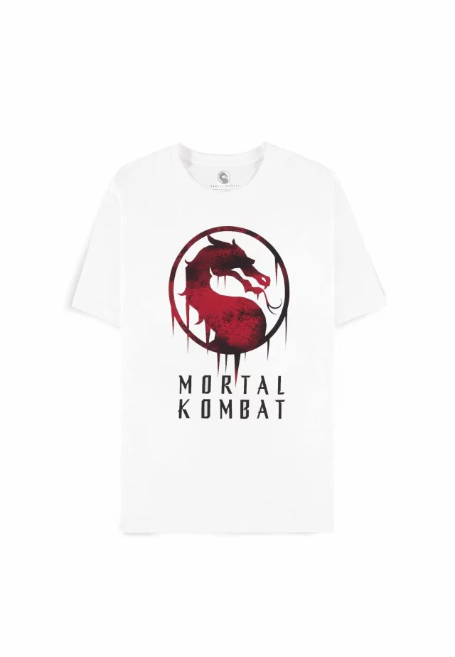 T-Shirt Mortal Kombat - Logo Rot