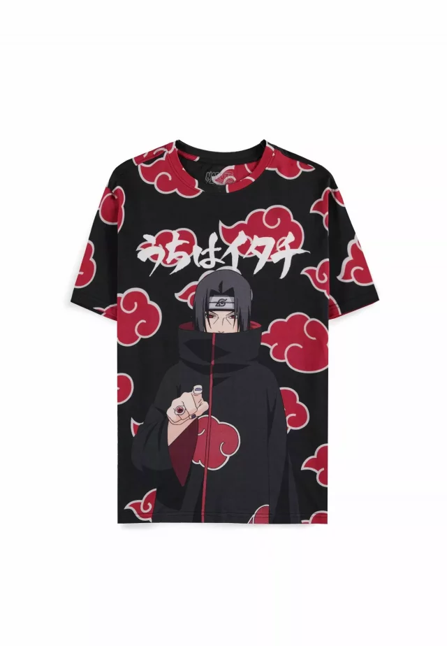 T-Shirt Naruto - Itachi Clouds AOP