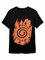 T-Shirt Naruto Shippuden - Retro Logo