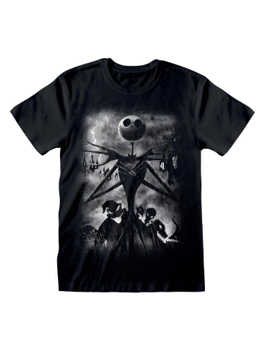 T-shirt Nightmare Before Christmas - Stormy Skies