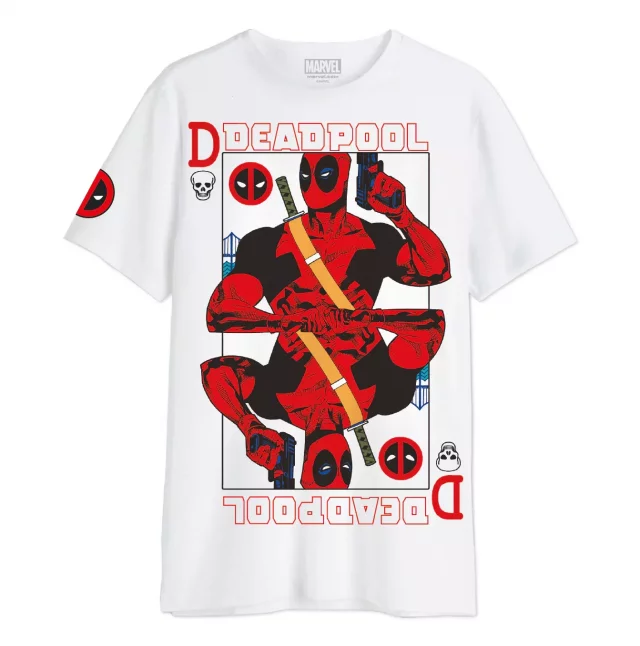 Oversize T-Shirt Deadpool - Card