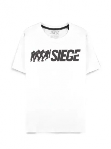 T-Shirt  Rainbow Six: Siege - White logo