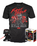 T-Shirt Star Wars - Kylo Ren + figurka Funko