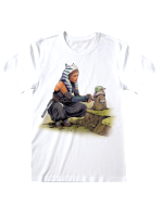 T-Shirt Star Wars: The Mandalorian - Ahsoka with Grogu