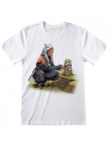 T-Shirt Star Wars: The Mandalorian - Ahsoka with Grogu