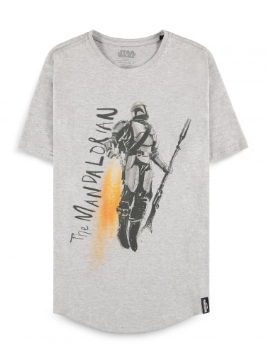 T-Shirt Star Wars: The Mandalorian - Mando Jetpack