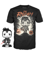 T-Shirt Star Wars - The Ronin + Funko Figur