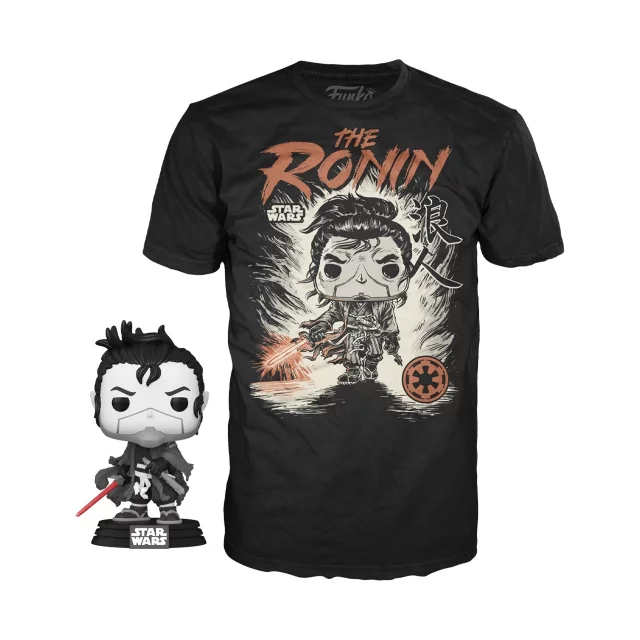 T-Shirt Star Wars - Der Ronin + Funko Figur