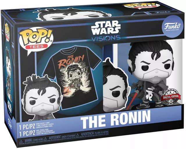 T-Shirt Star Wars - Der Ronin + Funko Figur