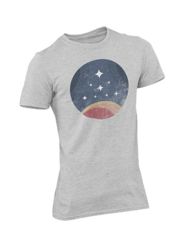 T-Shirt Starfield - Constellation Retro