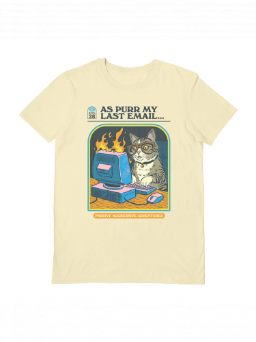 T-Shirt Steven Rhodes - As Purr My Last Email