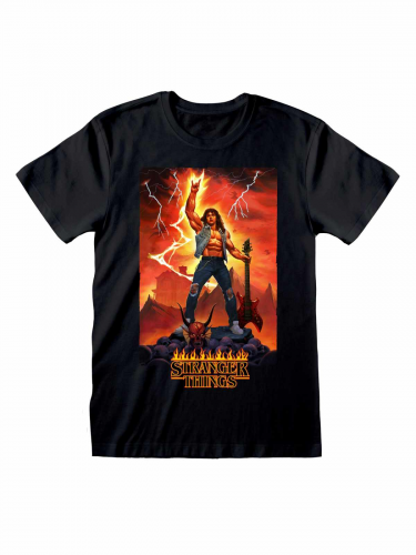 T-Shirt Stranger Things - Eddie Rocks