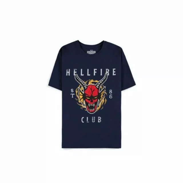 T-Shirt Stranger Things - Hellfire Club Mitglied