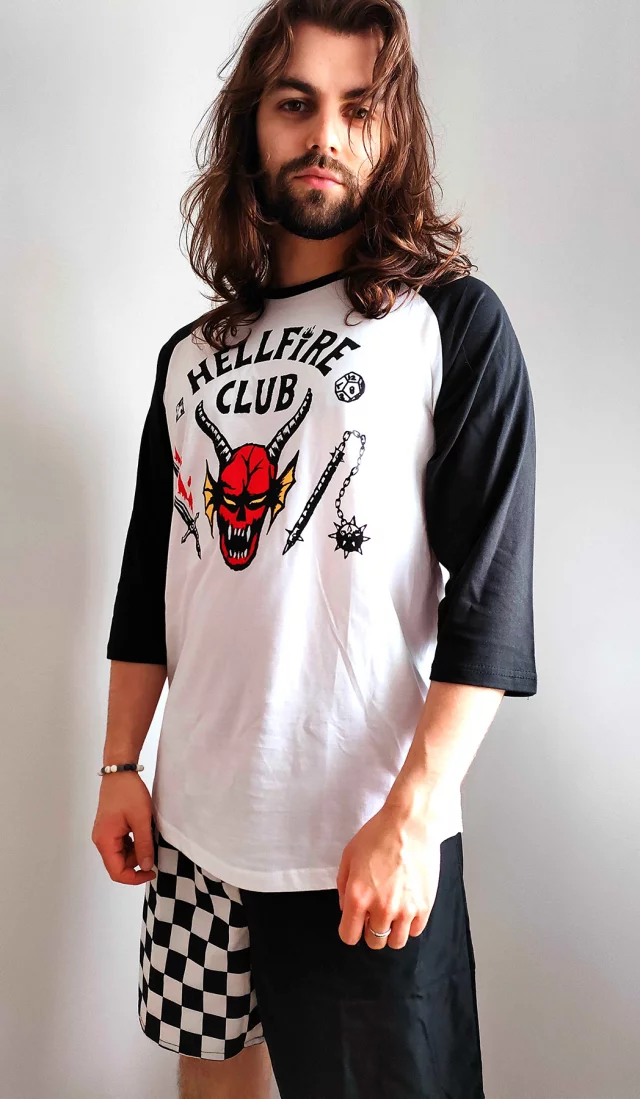 T-Shirt Stranger Things - Hellfire Club