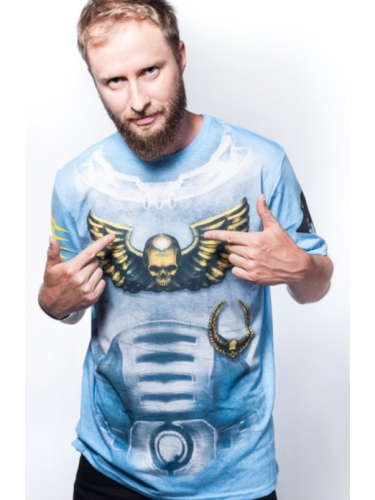 T-Shirt Warhammer 40,000 - Space Wolves Armour