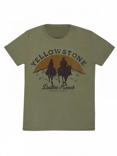 T-Shirt Yellowstone - Faded Print