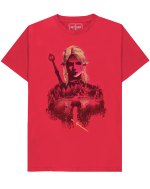 T-Shirt Witcher - Ciri and Crones