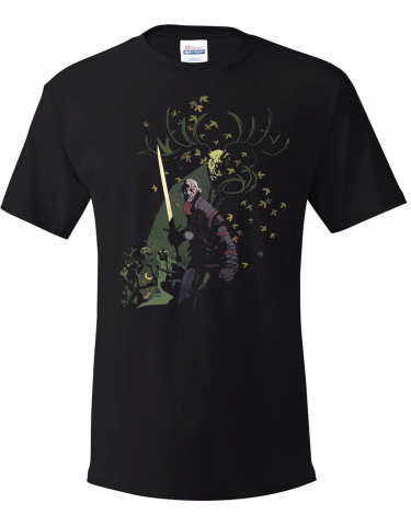 T-Shirt Witcher - Leshen Mignola Art