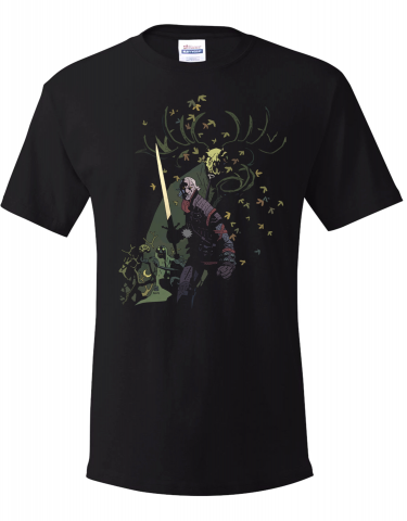 T-Shirt The Witcher - Leshen Mignola Art