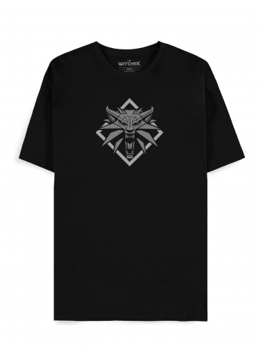 T-Shirt Witcher - Wolf Logo