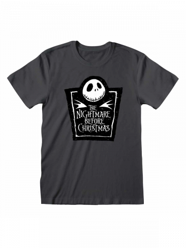 T-Shirt Nightmare Before Christmas - Logo Quadrat