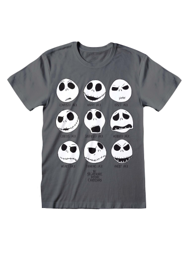 T-Shirt Nightmare Before Christmas - Many Faces