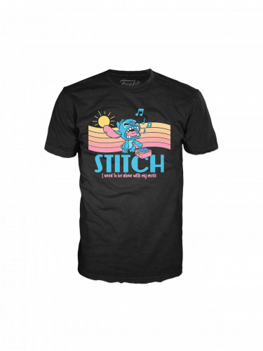 T-Shirt Stitch - Stitch Music Funko