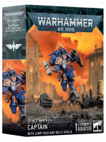 W40k: Space Marines - Captain with Jump Rack and Relic Shield (1 Figur)