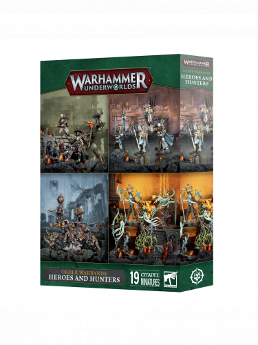 Brettspiel Warhammer Underworlds - Heroes and Hunters (19 Figuren) (Erweiterung)