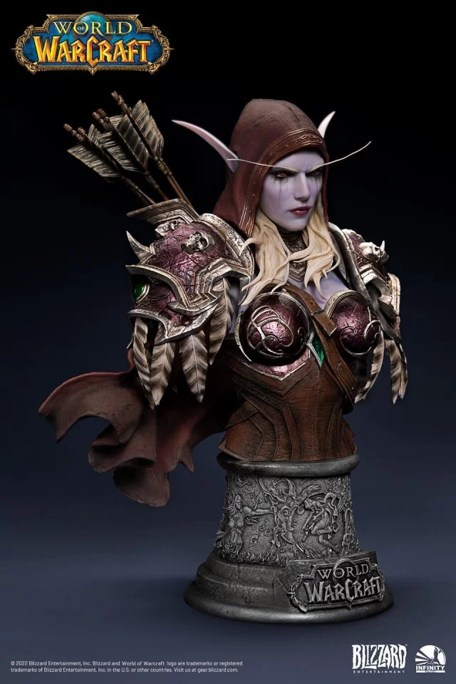 Buste World of Warcraft - Sylvanas Windrunner Maßstab 1/3 (Infinity Studio)