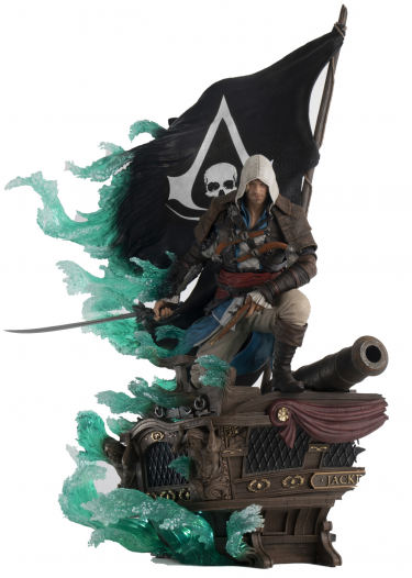 Statue Assassins Creed - Animus Edward 1:4 Scale Statue (PureArts) (beschädigte Verpackung)