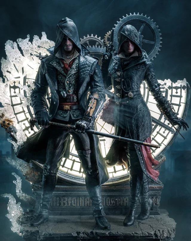 Statue Assassin's Creed - Jacob & Evie Frye 1:4 Scale Statue (PureArts)