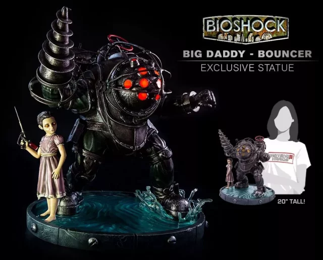 Statue Bioshock - Big Daddy Bouncer Exclusive 1/4 Statue (51 cm)