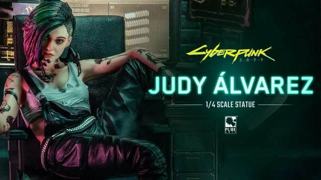 PureArts Cyberpunk 2077 Judy Álvarez 1/4 Scale Statue Exclusive Edition Official Trailer