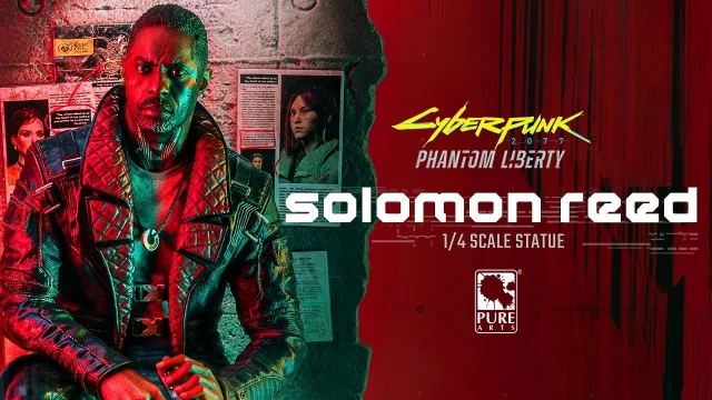 Cyberpunk 2077: Phantom Liberty Solomon Reed ¼ Scale Statue!