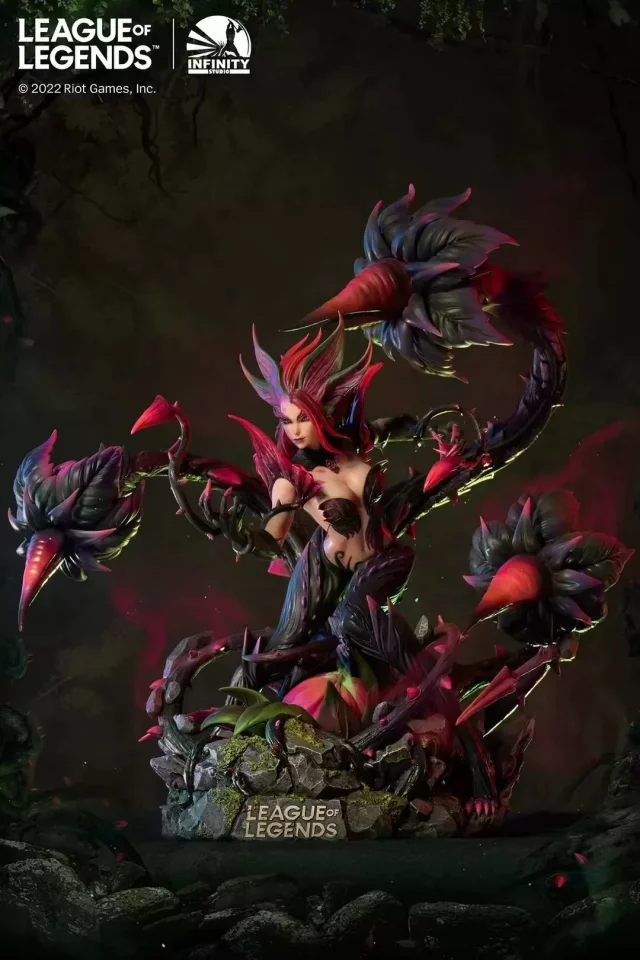 Statue League of Legends - Rise of the Thorns - Zyra (Infinity Studio)
