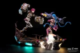 Vorteilhaftes Set Statue League of Legends - Jinx & Vi 1/6 Scale Statue (PureArts)
