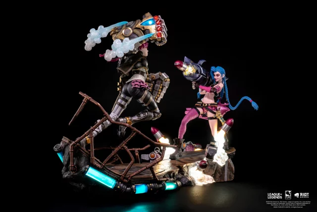 Vorteilhaftes Set Statue League of Legends - Jinx & Vi 1/6 Scale Statue (PureArts)
