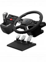 Lenkrad mit Pedalen und Schalthebel - HORI Force Feedback Truck Control System