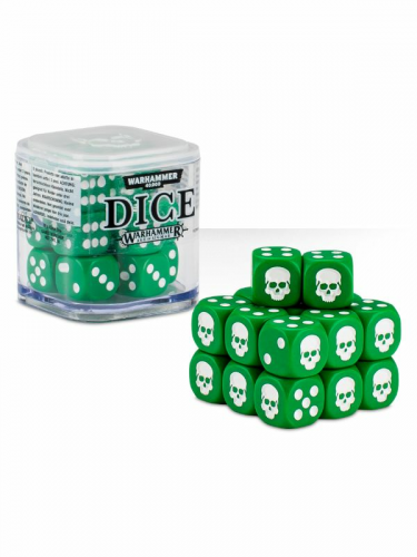 Würfel Warhammer Dice Cube (20 Stck), sechsseitig - grün