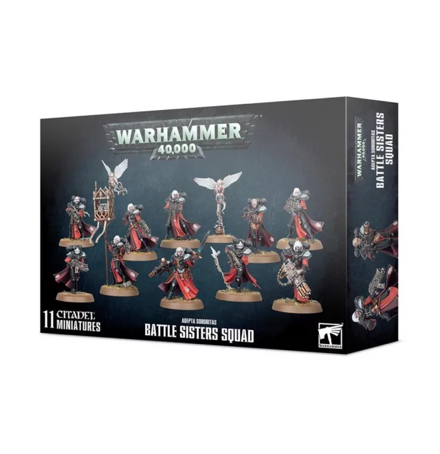 W40k: ADEPTA SORORITAS: Battle Sister Squad (11 Figuren)