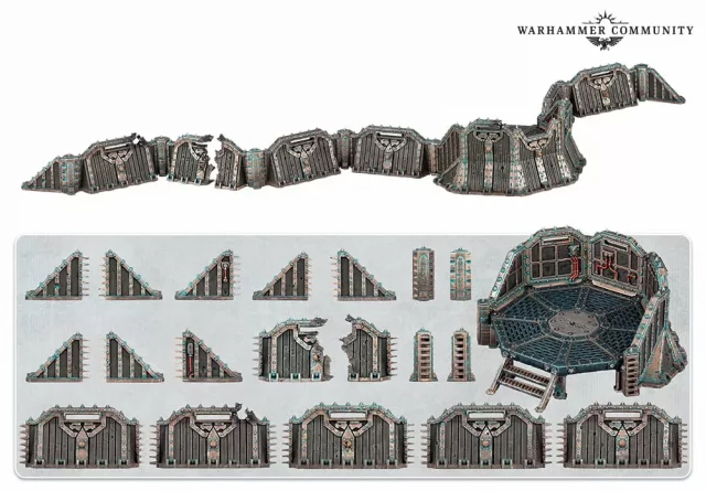 W40k: Astra Militarum - Aegis Verteidigungslinie (Terrain)