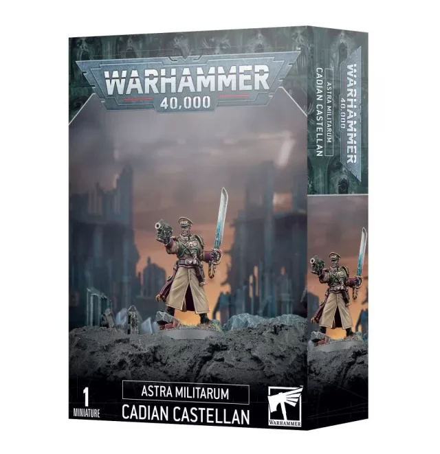 W40k: Astra Militarum - Cadian Castellan (1 Figur)