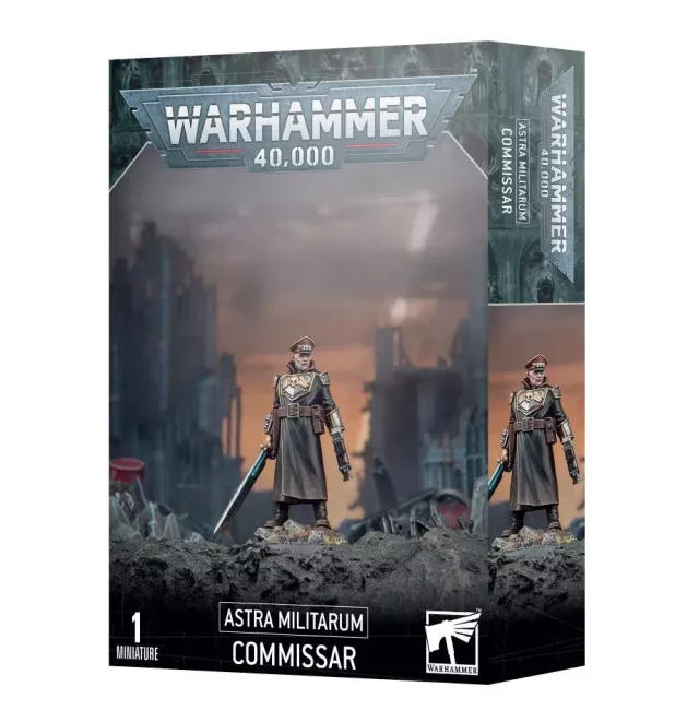 W40k: Astra Militarum - Commissar (1 Figur)