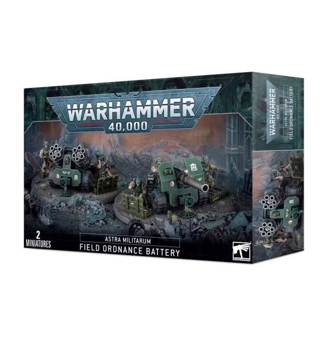 W40k: Astra Militarum - Feldartillerie-Batterie (2023) (2 Figuren)