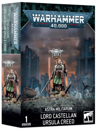 W40k: Astra Militarum - Lord Castellan Ursula Creed (1 Figur)