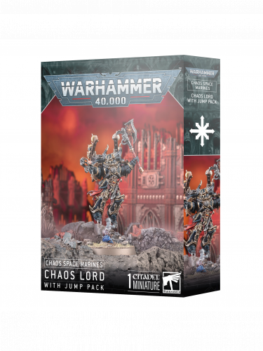 W40k: Chaos Space Marines - Chaos Lord with Jump Pack (1 Figur) (2024)