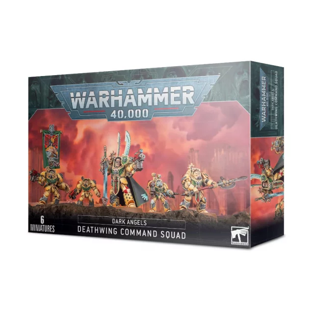 W40k: Dark Angels: Deathwing Command Squad (6 Figuren) (beschädigte Verpackung)