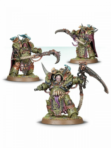 W40k: Death Guard: Deathshroud Bodyguard (3 Figuren)