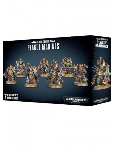 W40k: Death Guard: Plague Marines (7 Figuren)